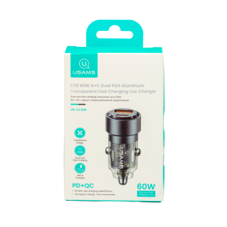 USAMS 60W CAR CHARGER